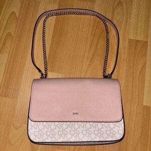 DKNY Pastel Pink Shoulder Bag Purse